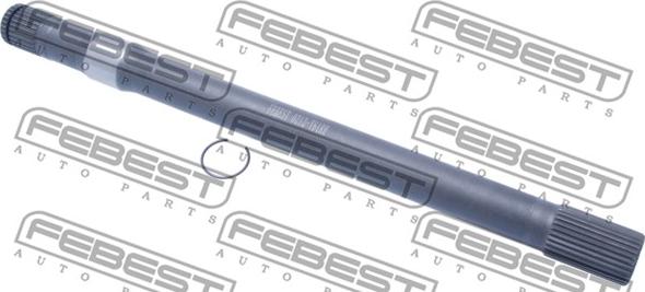 Febest 0212-Y61RH - Приводний вал autocars.com.ua