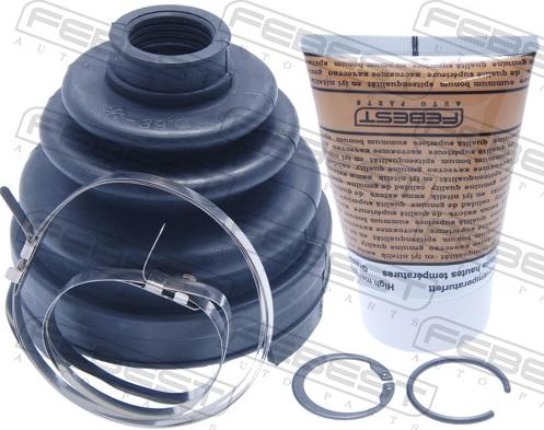 Febest 0215-Z51T - Пильник, приводний вал autocars.com.ua