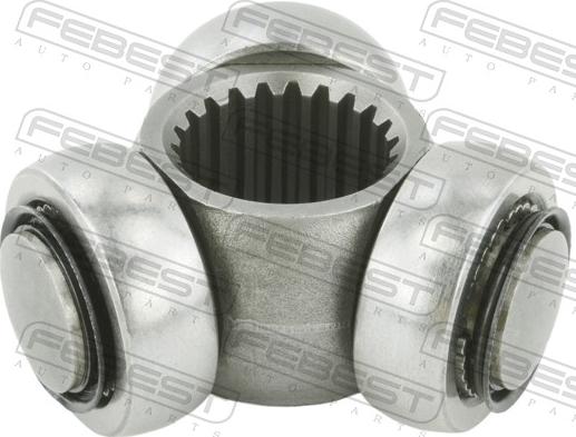 Febest 0216-B10 - Муфта з шипами, приводний вал autocars.com.ua