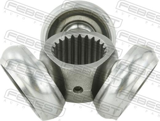 Febest 0216-F15 - Муфта з шипами, приводний вал autocars.com.ua