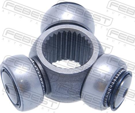 Febest 0216-F50 - Муфта з шипами, приводний вал autocars.com.ua