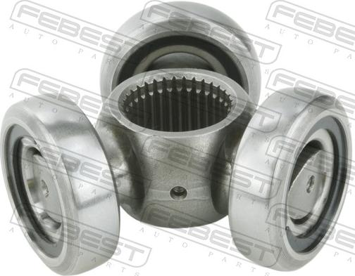 Febest 0216-J10 - Муфта з шипами, приводний вал autocars.com.ua