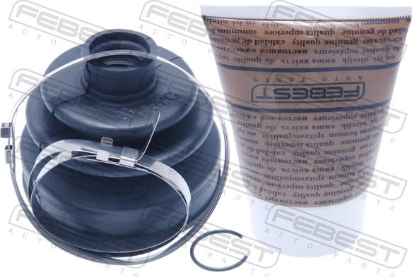 Febest 0217-Z50R - Пильник, приводний вал autocars.com.ua