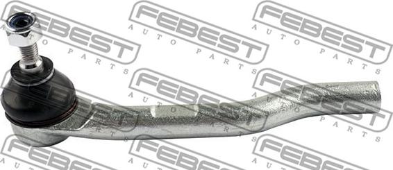 Febest 0221-E12LH - Наконечник рулевой тяги, шарнир avtokuzovplus.com.ua