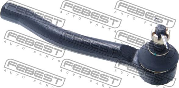 Febest 0221-F15LH - Наконечник рульової тяги, кульовий шарнір autocars.com.ua