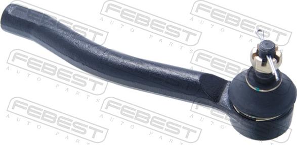Febest 0221-F15LH - Наконечник рульової тяги, кульовий шарнір autocars.com.ua