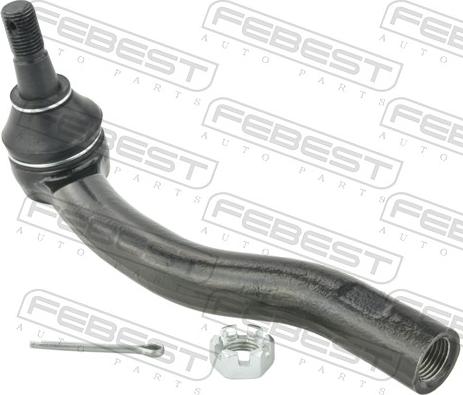 Febest 0221-Z62LH - Наконечник рульової тяги, кульовий шарнір autocars.com.ua