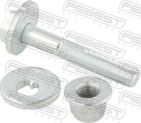 Febest 0229-016-KIT - Болт регулювання розвалу коліс autocars.com.ua