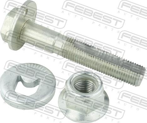 Febest 0229-T31-KIT - Болт регулювання розвалу коліс autocars.com.ua