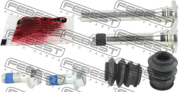 Febest 0274-J10F-KIT - Направляючий болт, корпус скоби гальма autocars.com.ua