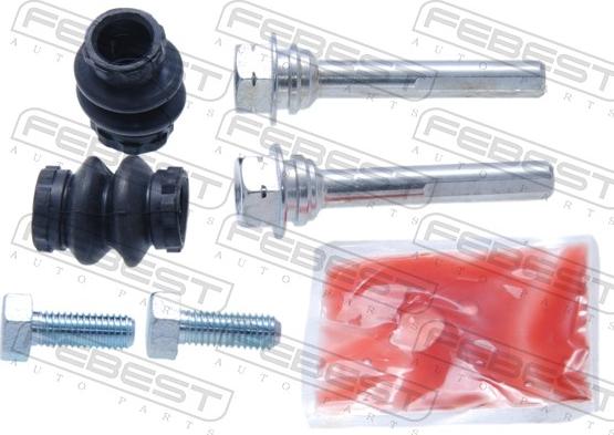 Febest 0274-K12EF-KIT - Направляючий болт, корпус скоби гальма autocars.com.ua