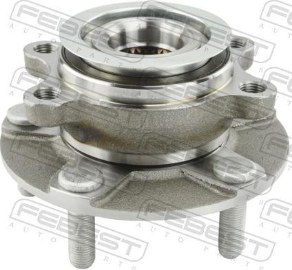 Febest 0282-J10F - Комплект підшипника маточини колеса autocars.com.ua