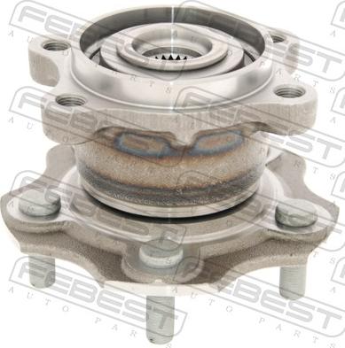 Febest 0282-J10RWD - Маточина колеса autocars.com.ua
