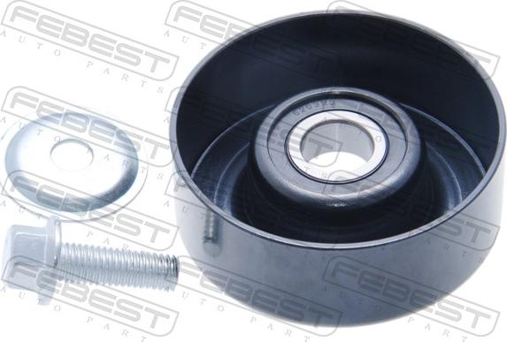 Febest 0287-J32 - Паразитний / провідний ролик, поліклиновий ремінь autocars.com.ua
