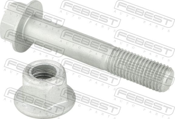 Febest 0298-016-KIT - Болт регулювання розвалу коліс autocars.com.ua