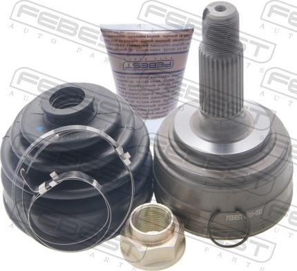 Febest 0310-033 - Шарнірний комплект, ШРУС, приводний вал autocars.com.ua
