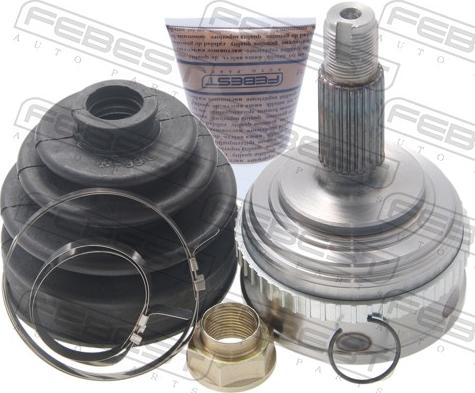 Febest 0310-056A50 - Шарнірний комплект, ШРУС, приводний вал autocars.com.ua