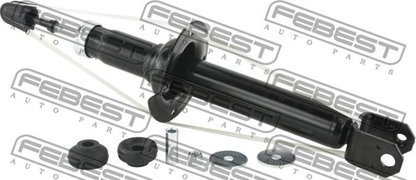 Febest 03110-004R - Амортизатор autocars.com.ua