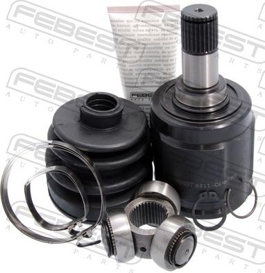 Febest 0311-CRVMTRH - Шарнірний комплект, ШРУС, приводний вал autocars.com.ua