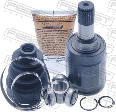 Febest 0311-GDRH - Шарнірний комплект, ШРУС, приводний вал autocars.com.ua