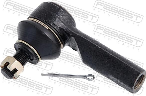 Febest 0321-RF1 - Наконечник рульової тяги, кульовий шарнір autocars.com.ua