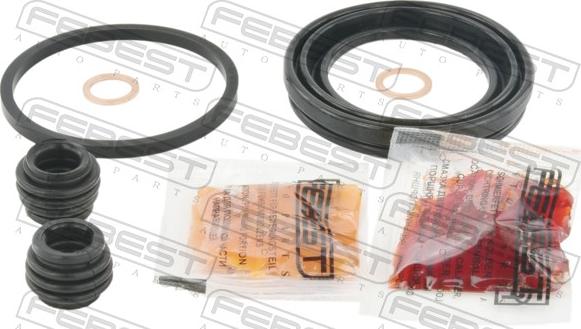 Febest 0375-JE1F - Ремкомплект, гальмівний супорт autocars.com.ua