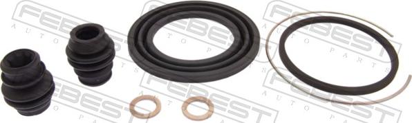 Febest 0375-RD7F - Ремкомплект, гальмівний супорт autocars.com.ua