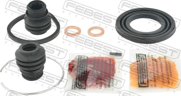 Febest 0375-YF4R - Ремкомплект, гальмівний супорт autocars.com.ua