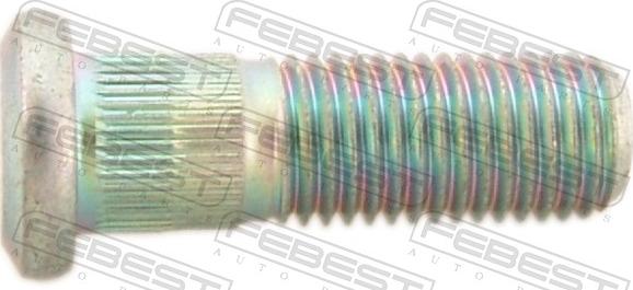 Febest 0384-001 - Болт кріплення колеса autocars.com.ua