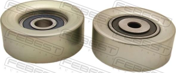 Febest 0387-YF4-KIT - Паразитний / провідний ролик, поліклиновий ремінь autocars.com.ua