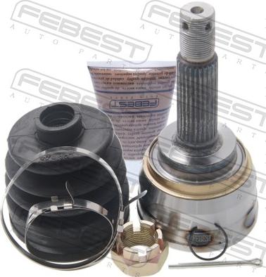 Febest 0410-004 - Шарнірний комплект, ШРУС, приводний вал autocars.com.ua