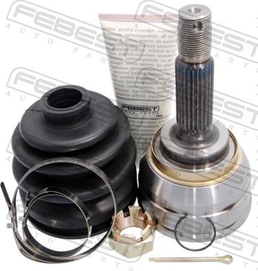 Febest 0410-006 - Шарнірний комплект, ШРУС, приводний вал autocars.com.ua