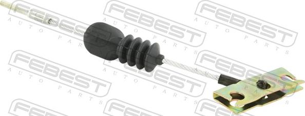Febest 04100-KB4TF - Трос, гальмівна система autocars.com.ua