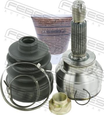 Febest 0410-CS3A - Шарнірний комплект, ШРУС, приводний вал autocars.com.ua