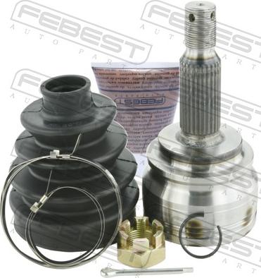 Febest 0410-GA - Шарнірний комплект, ШРУС, приводний вал autocars.com.ua