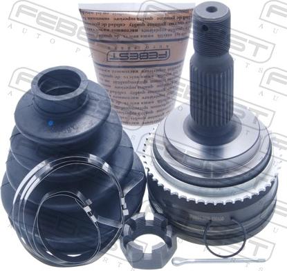 Febest 0410-V97A50 - Шарнірний комплект, ШРУС, приводний вал autocars.com.ua
