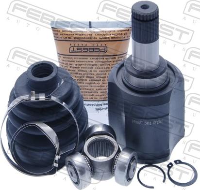 Febest 0411-CS13RH - Шарнірний комплект, ШРУС, приводний вал autocars.com.ua