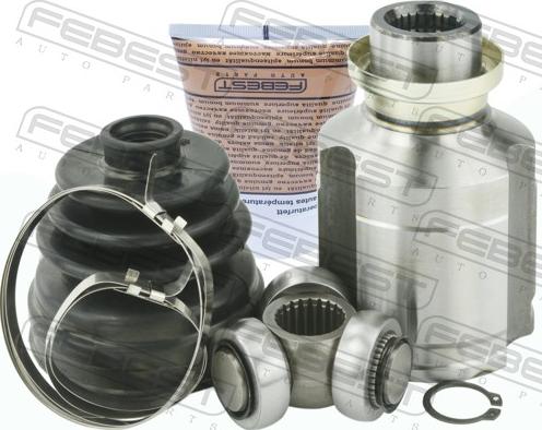 Febest 0411-CU4WRH - Шарнірний комплект, ШРУС, приводний вал autocars.com.ua