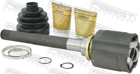 Febest 0411-CW6WRH - Шарнірний комплект, ШРУС, приводний вал autocars.com.ua