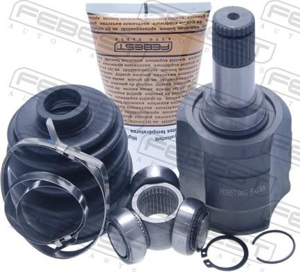 Febest 0411-EAUSA - Шарнірний комплект, ШРУС, приводний вал autocars.com.ua