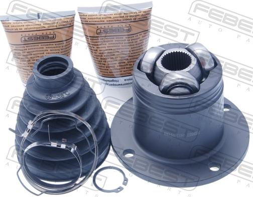 Febest 0411-V97RH - Шарнірний комплект, ШРУС, приводний вал autocars.com.ua