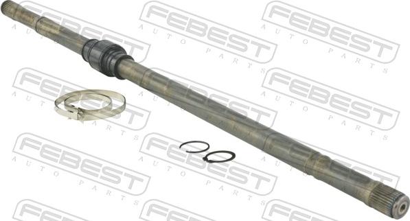 Febest 0412-DJRH - Приводний вал autocars.com.ua