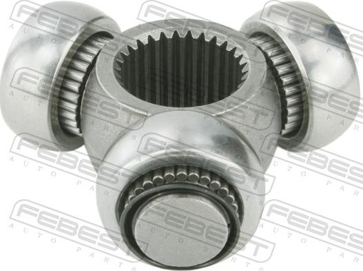 Febest 0416-DA - Муфта з шипами, приводний вал autocars.com.ua