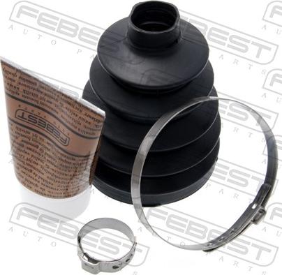Febest 0417P-DJ24 - Пильник, приводний вал autocars.com.ua