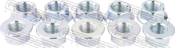 Febest 0431-004-PCS10 - Болт регулювання розвалу коліс autocars.com.ua