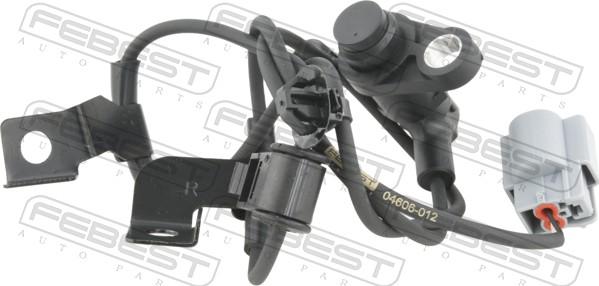 Febest 04606-012 - Датчик ABS, частота обертання колеса autocars.com.ua