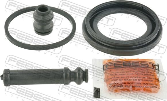 Febest 0475-CS2F - Ремкомплект, гальмівний супорт autocars.com.ua
