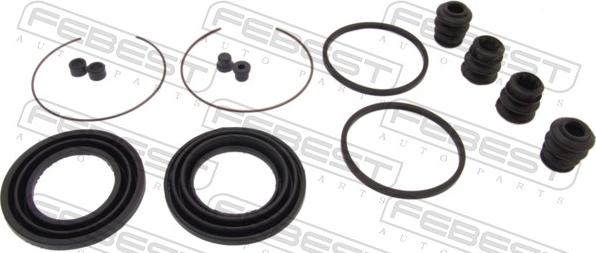 Febest 0475-CS3F - Ремкомплект, гальмівний супорт autocars.com.ua