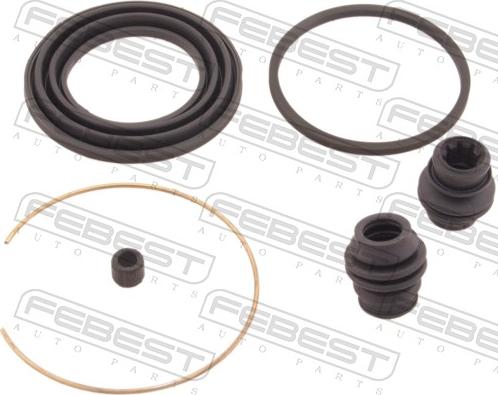 Febest 0475-DJF - Ремкомплект, гальмівний супорт autocars.com.ua