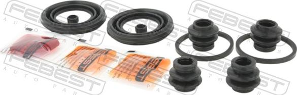 Febest 0475-GK1WR - Ремкомплект, гальмівний супорт autocars.com.ua